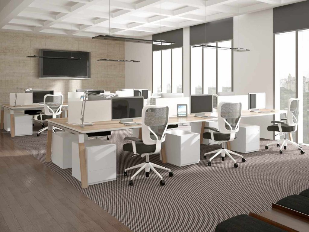 Mobiliario de oficina y equipamiento de oficina